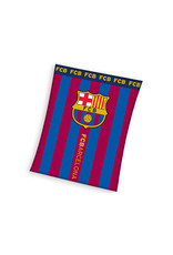 FCBARCELONA FC Barcelona fleecedeken blauw/rood 110 x 140 cm