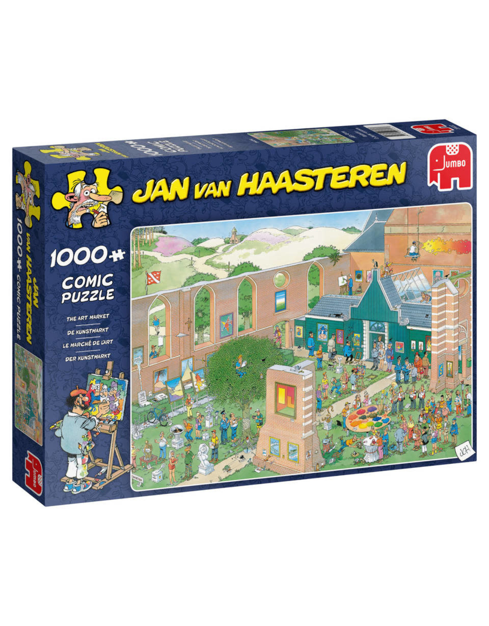 JUMBO Jan van Haasteren de kunstmarkt - 1000 stukjes