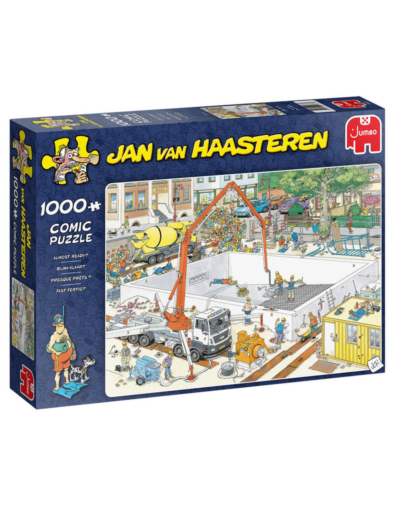 JUMBO Jan van Haasteren - bijna klaar? - 1000 stukjes