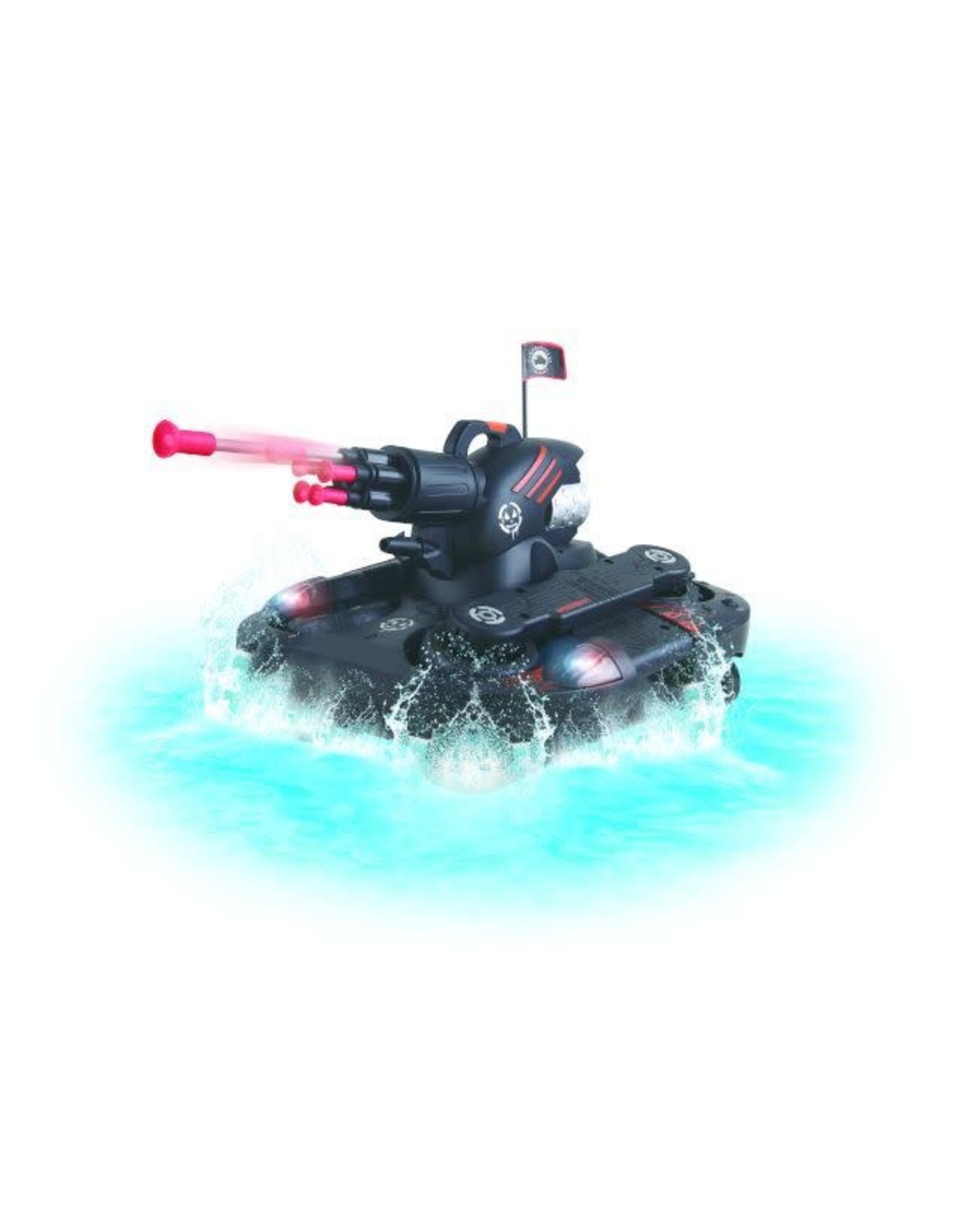 WONKY CARS Wonky Cars RC Battle Tank Black