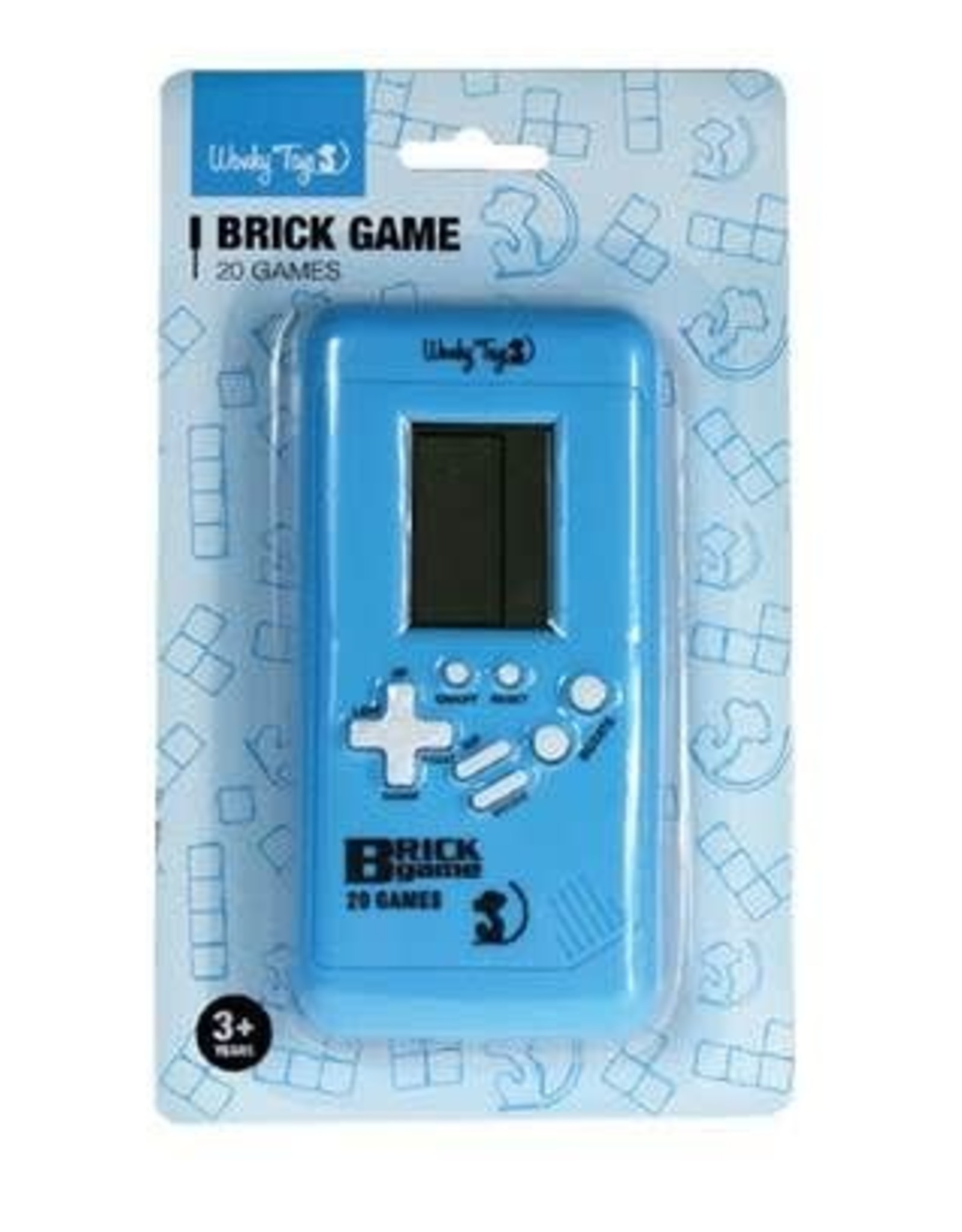 WONKY MONKEY Wonky Monkey 20 Brick games handheld - blauw