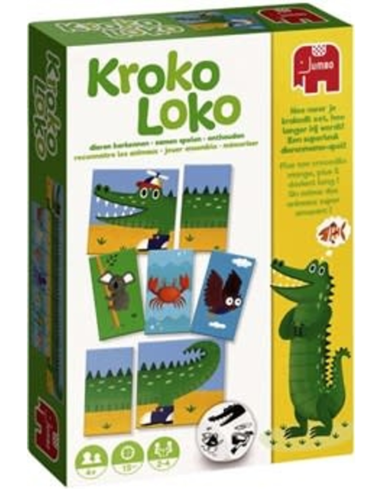 JUMBO Kroko Loko Kinderspel Educatief