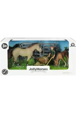 JOLLITY JollyHorses: Quarter Horse Grullo + veulen + hek + boer