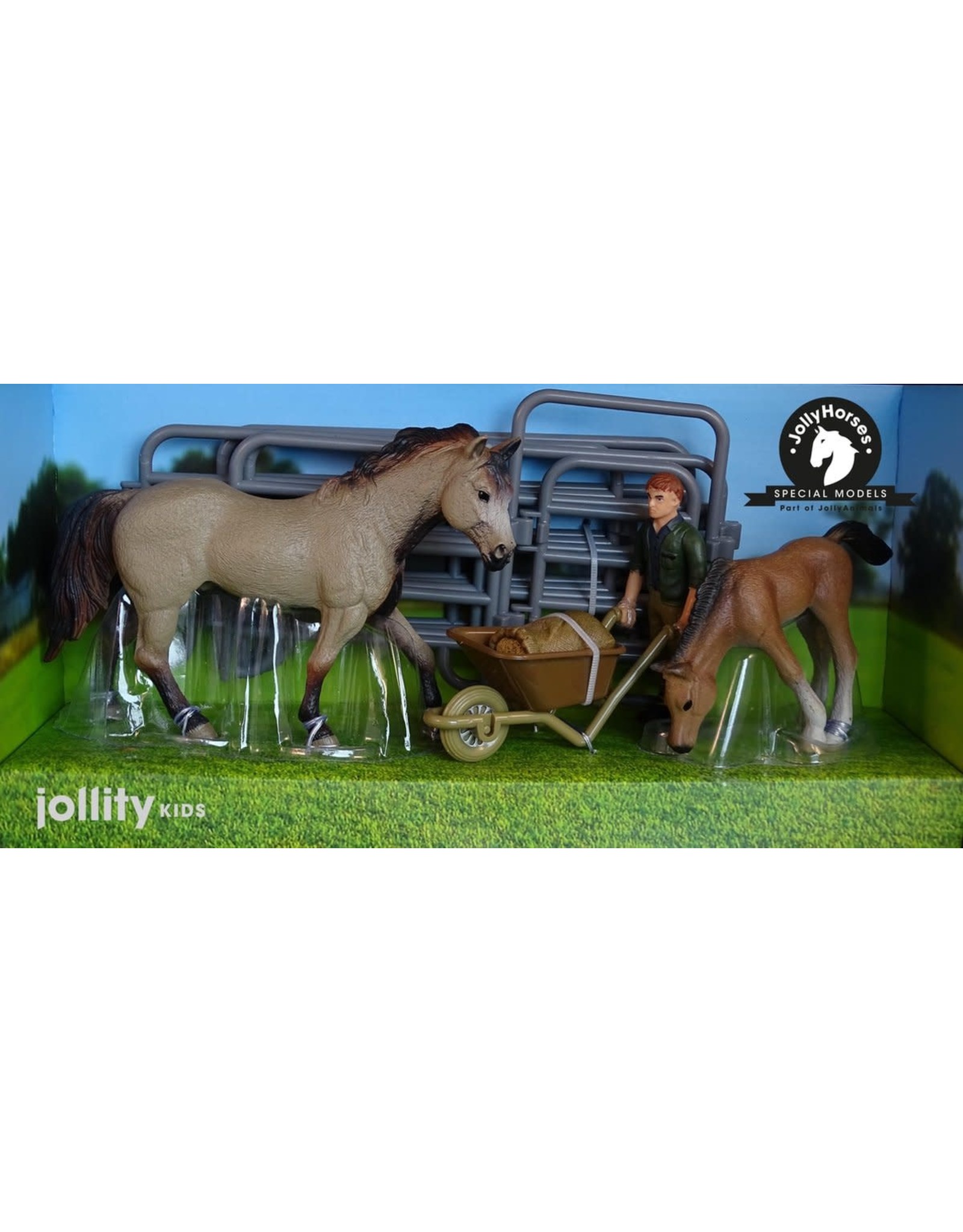 JOLLITY JollyHorses: Quarter Horse Grullo + veulen + hek + boer