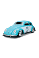 MAISTO Maisto RC Radiografische Bestuurbare auto schaal 1:10 1951 VW Beetle (Blauw/Wit)