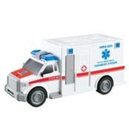 JOLLITY JollyVrooom - Ambulance met licht en geluid - Schaal 1:20