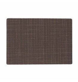 WICOTEX Wicotex Stevige luxe Tafel placemats Liso bruin 30 x 43 cm