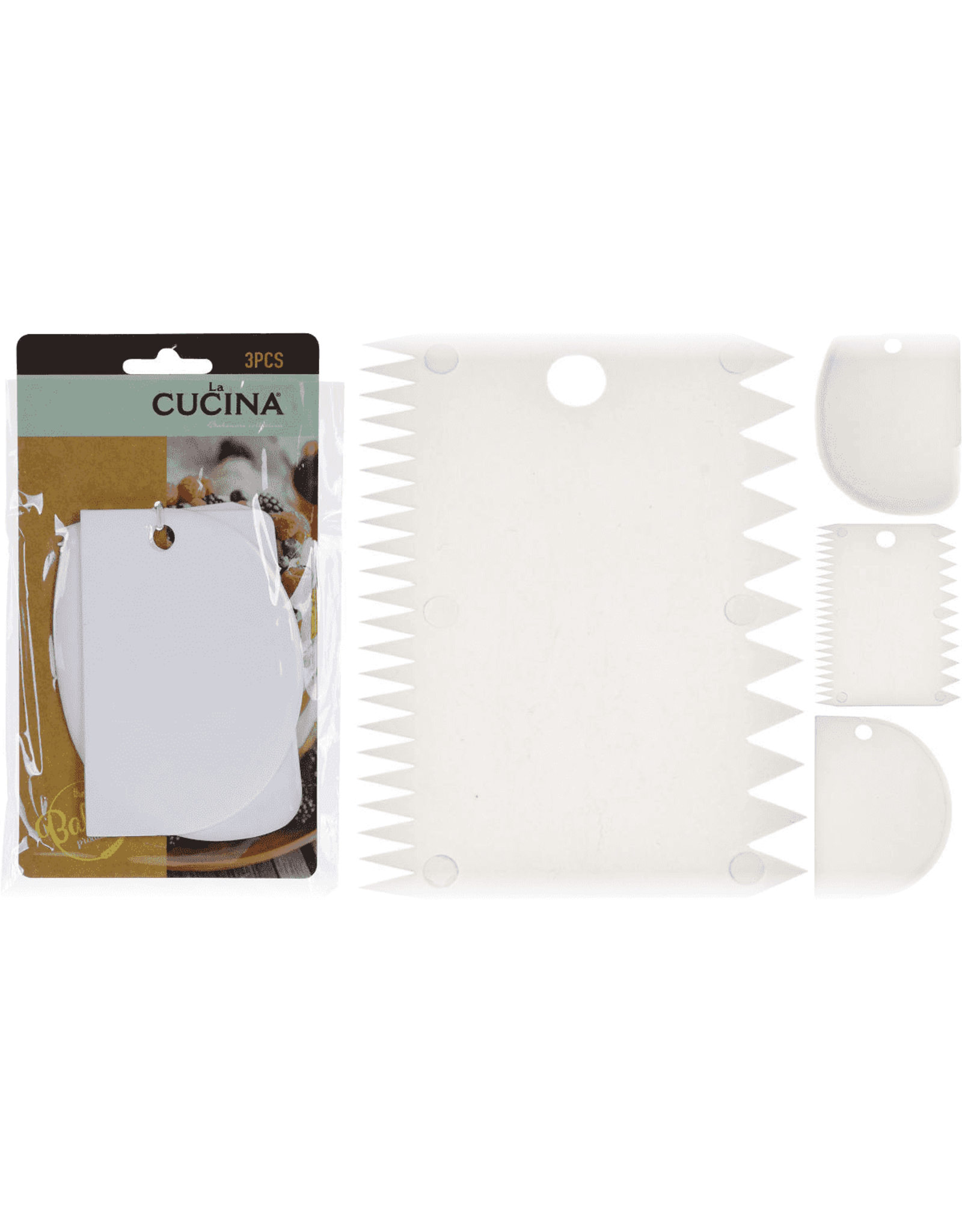 LA CUCINA Deegschraper set 3 delig