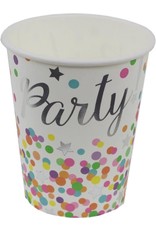 FOLAT Cups Foil Confetti 250ml/8