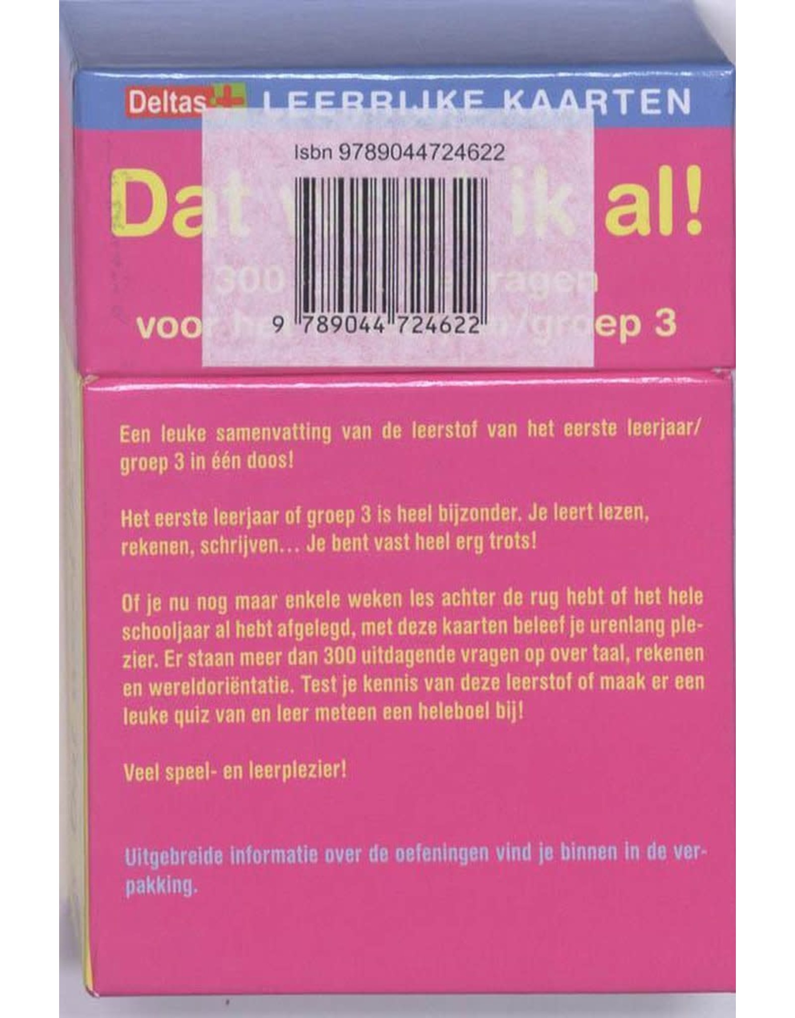 DELTAS Leerrijke kaarten – Test jezelf!