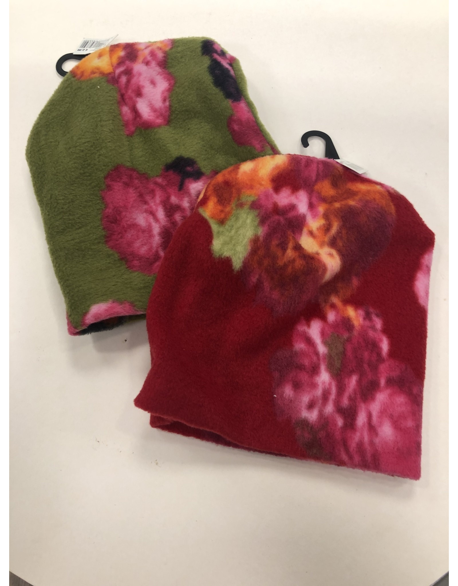 FLEECE MUTS FLOWER DESIGN