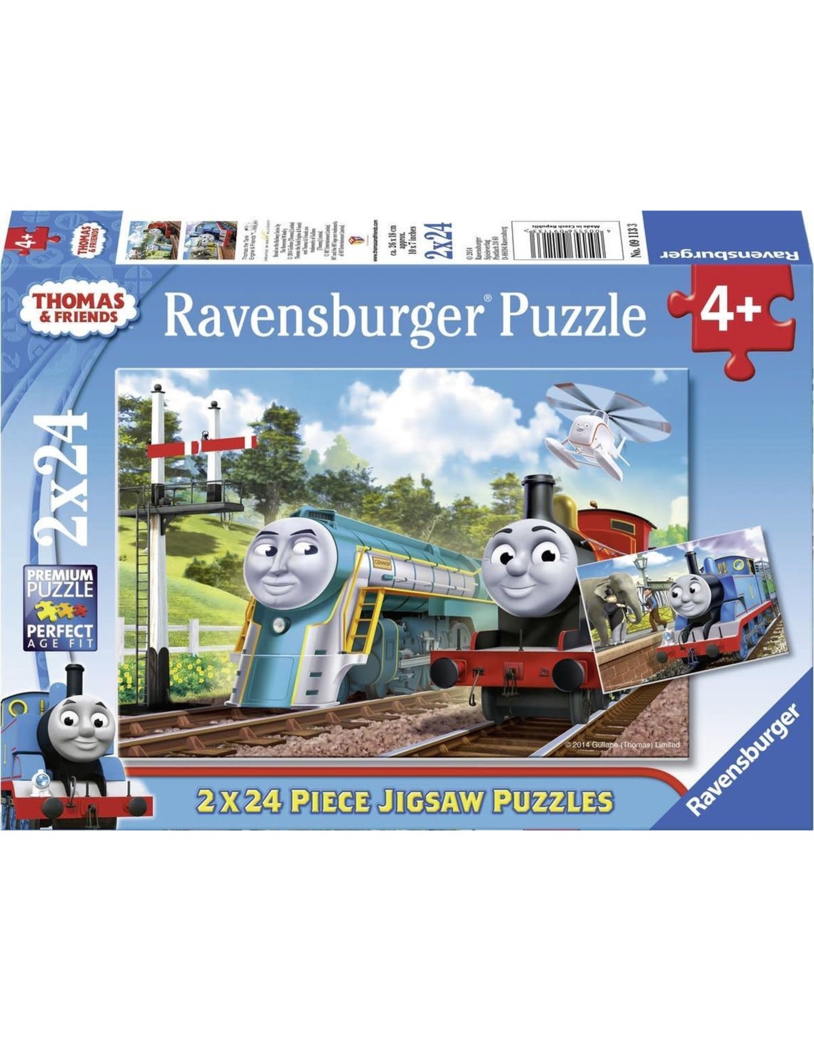 Ravensburger Thomas & Friends 2 Puzzels 24 stukjes