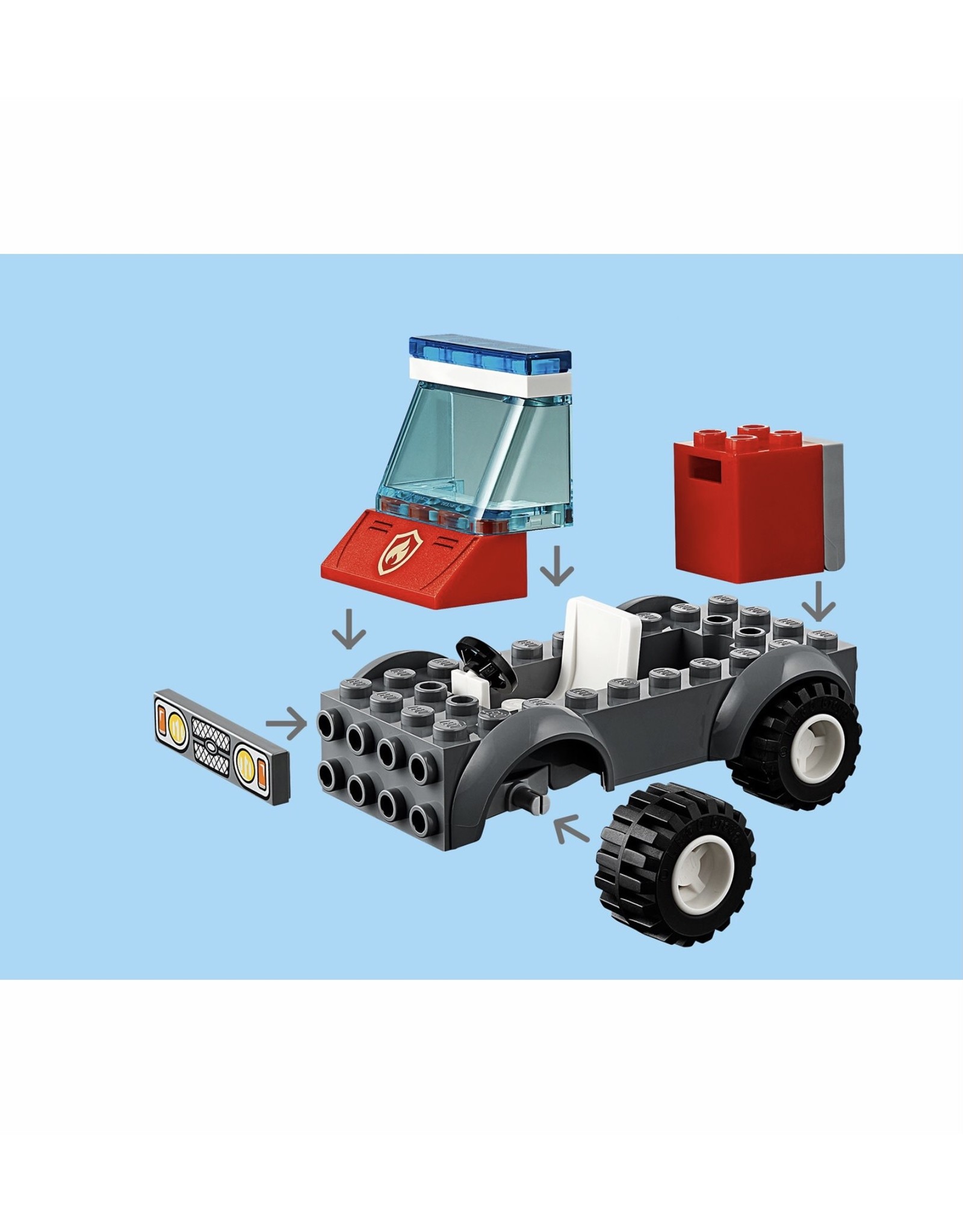 LEGO Barbecuebrand blussen Lego 60212