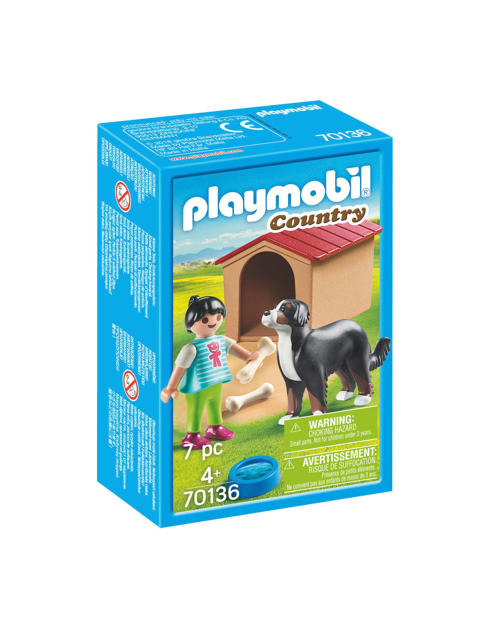 PLAYMOBIL playmobil country kind met hond