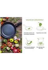 GREEN PAN Koekenpan - Ø30 cm - Inductie GreenPan Cambridge Keramische