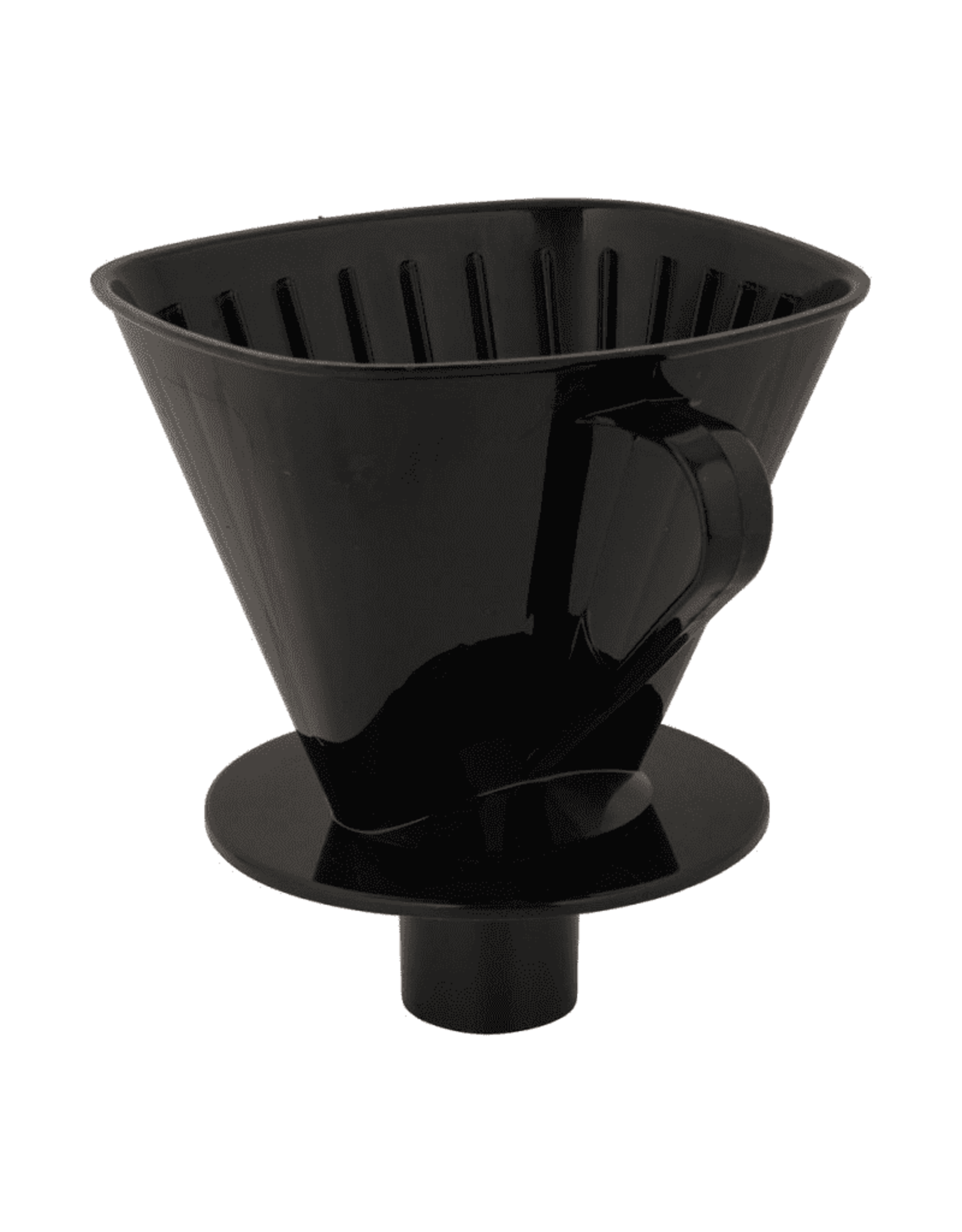 Koffiefilter met tuit zwart filters Nr. 4.