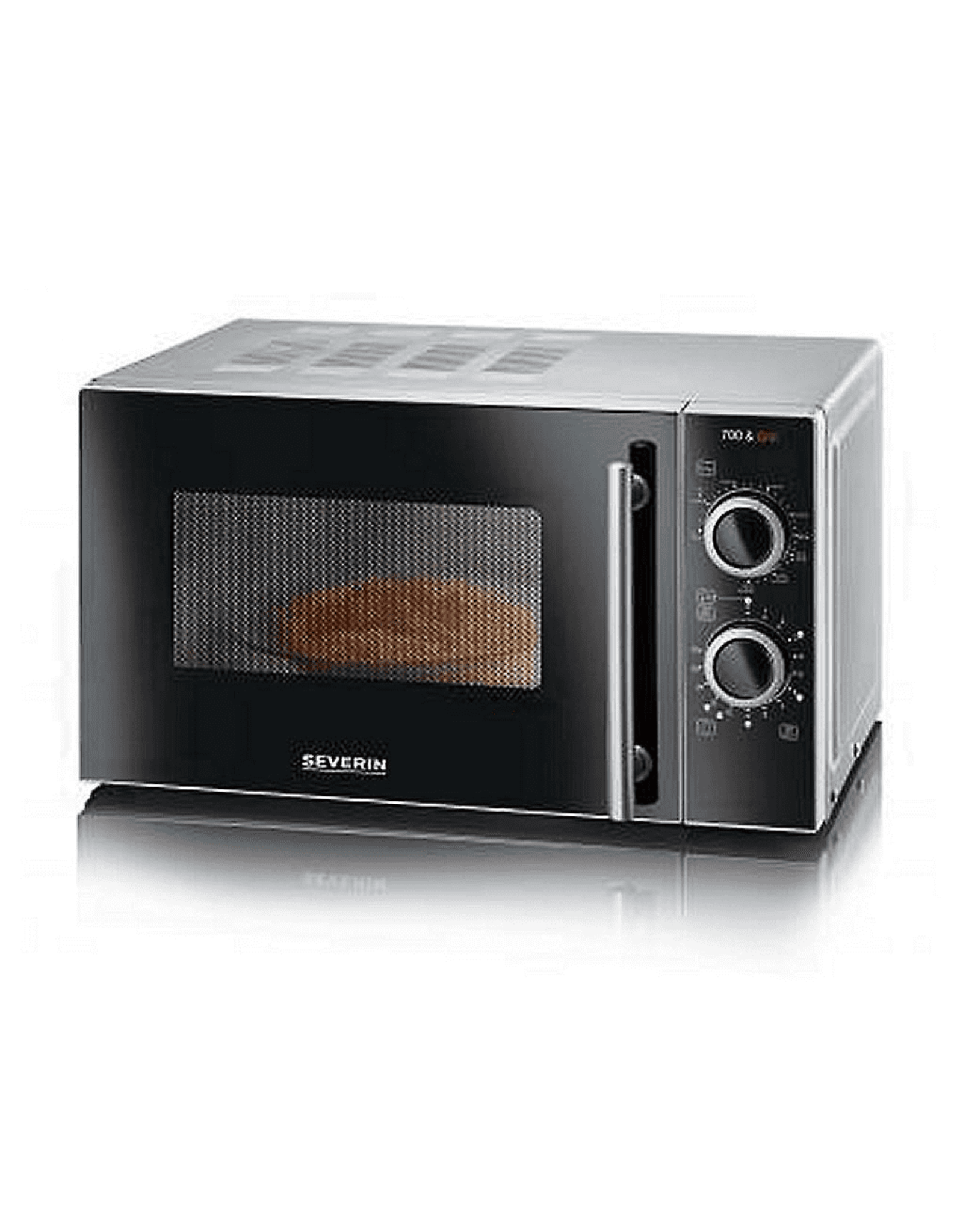 SEVERIN Severin MW 7875 - Magnetron - Grill - zwart/zilver - H-BLOK \u0026 TOYS