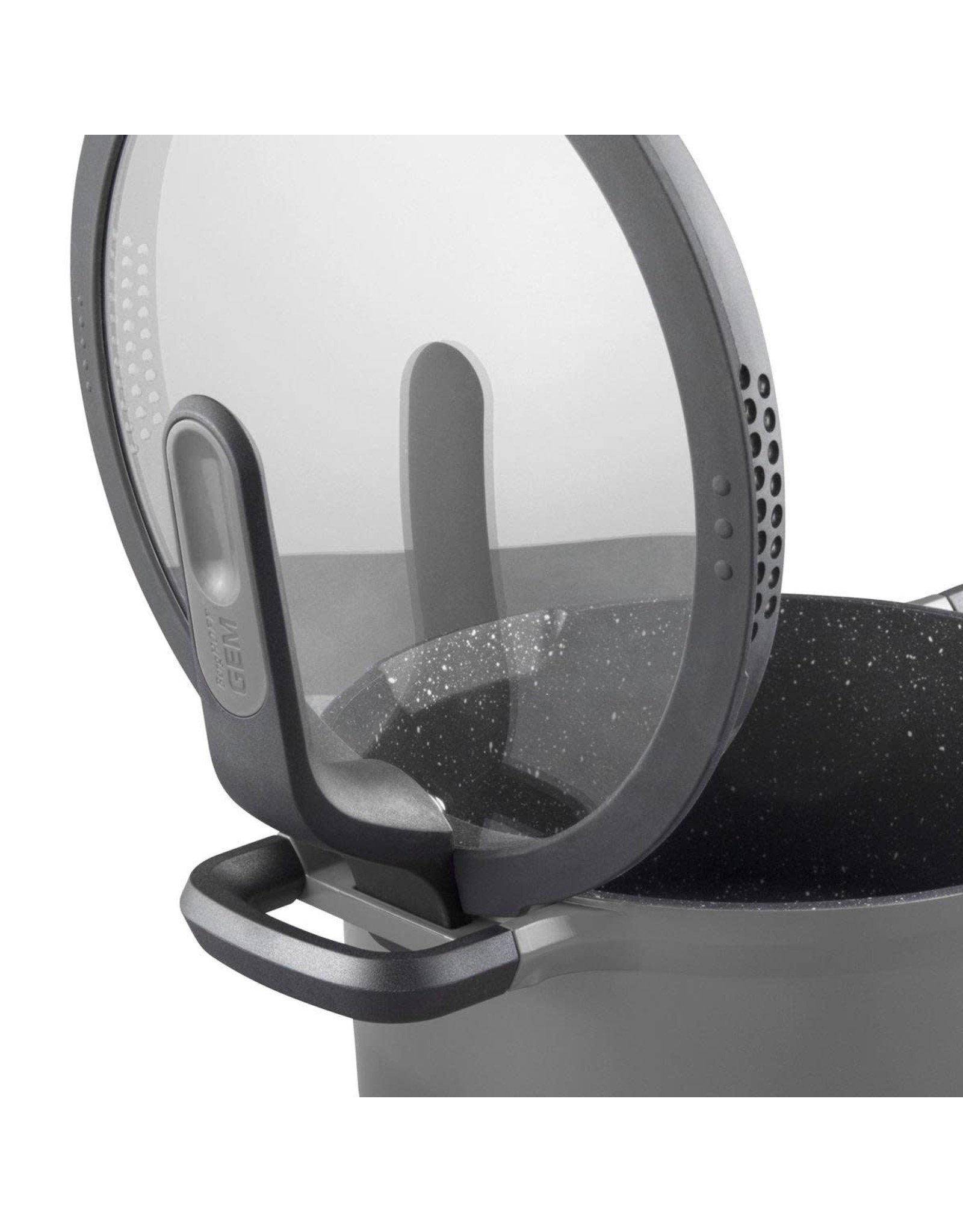 BERGHOFF Hapjespan 28 cm Aluminium, Grijs - BergHOFF Gem