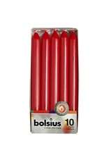 BOLSIUS DINERKAARSEN 230/20 DS10 ROOD