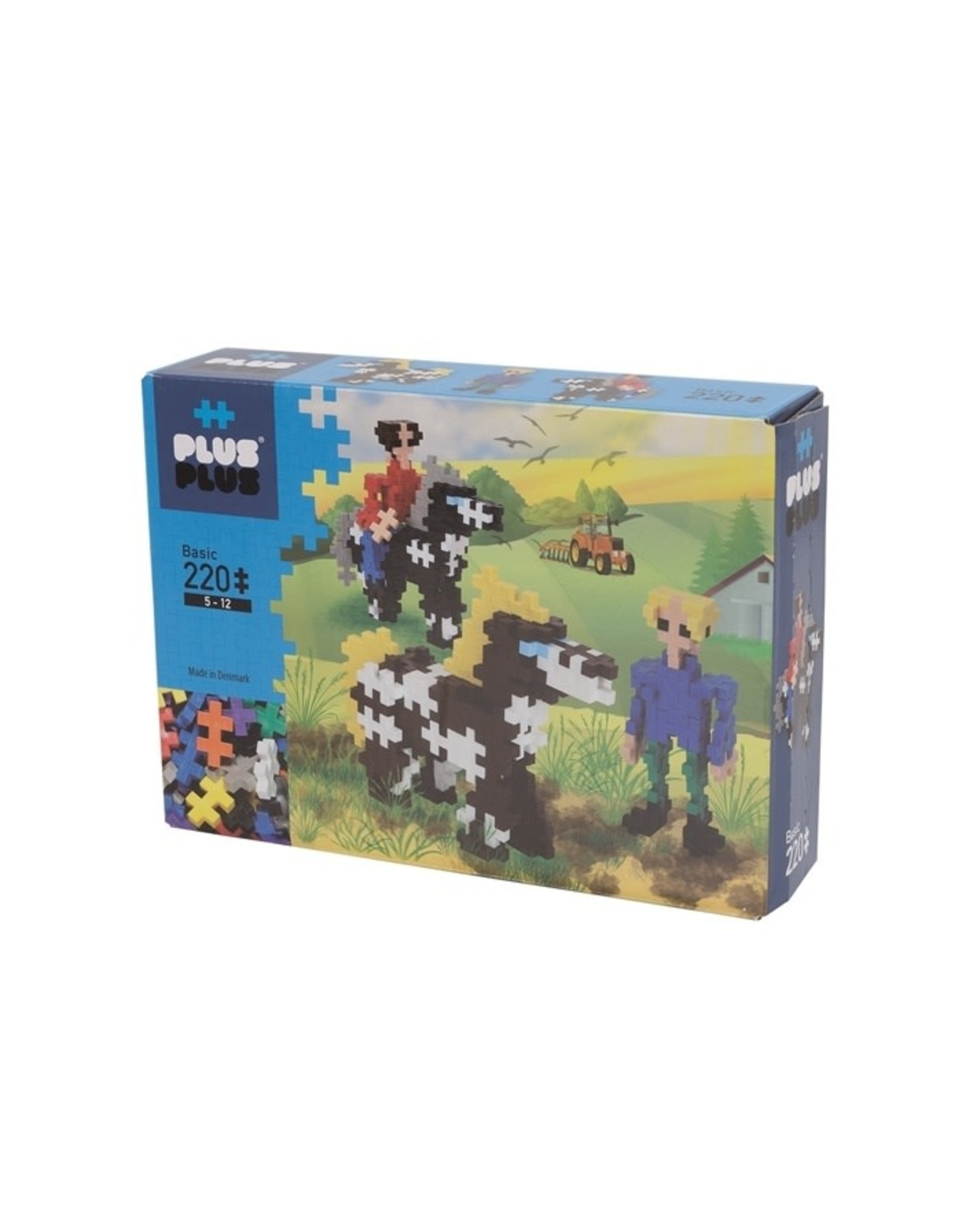 PLUSPLUS PLUS-PLUS MINI BASIC - PAARDEN EN RUITERS - 220 STUKS