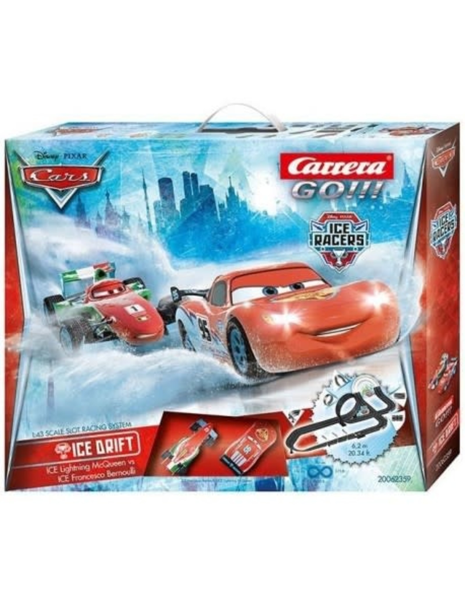 DISNEY ICE DRIFT CARRERA GO CARS