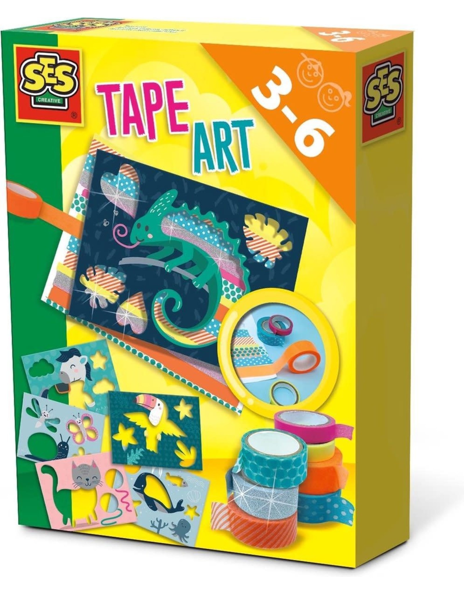 Ses Tape art dieren Ses