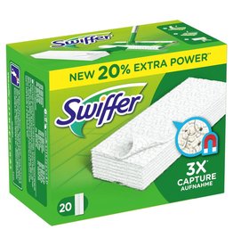 Swiffer Vloerreiniger - 20 Stuks - Navul Stofdoekjes