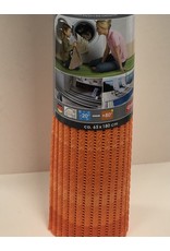 DUTCH HOUSE Antislip mat /universele mat oranje  65X180 Geschikt voor sauna/ vloerverwarming/ badkamer/binnen en buiten het huis