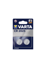 VARTA BATTERIJ VARTA CR2025 LITHIUM BLISTER 2 STUKS