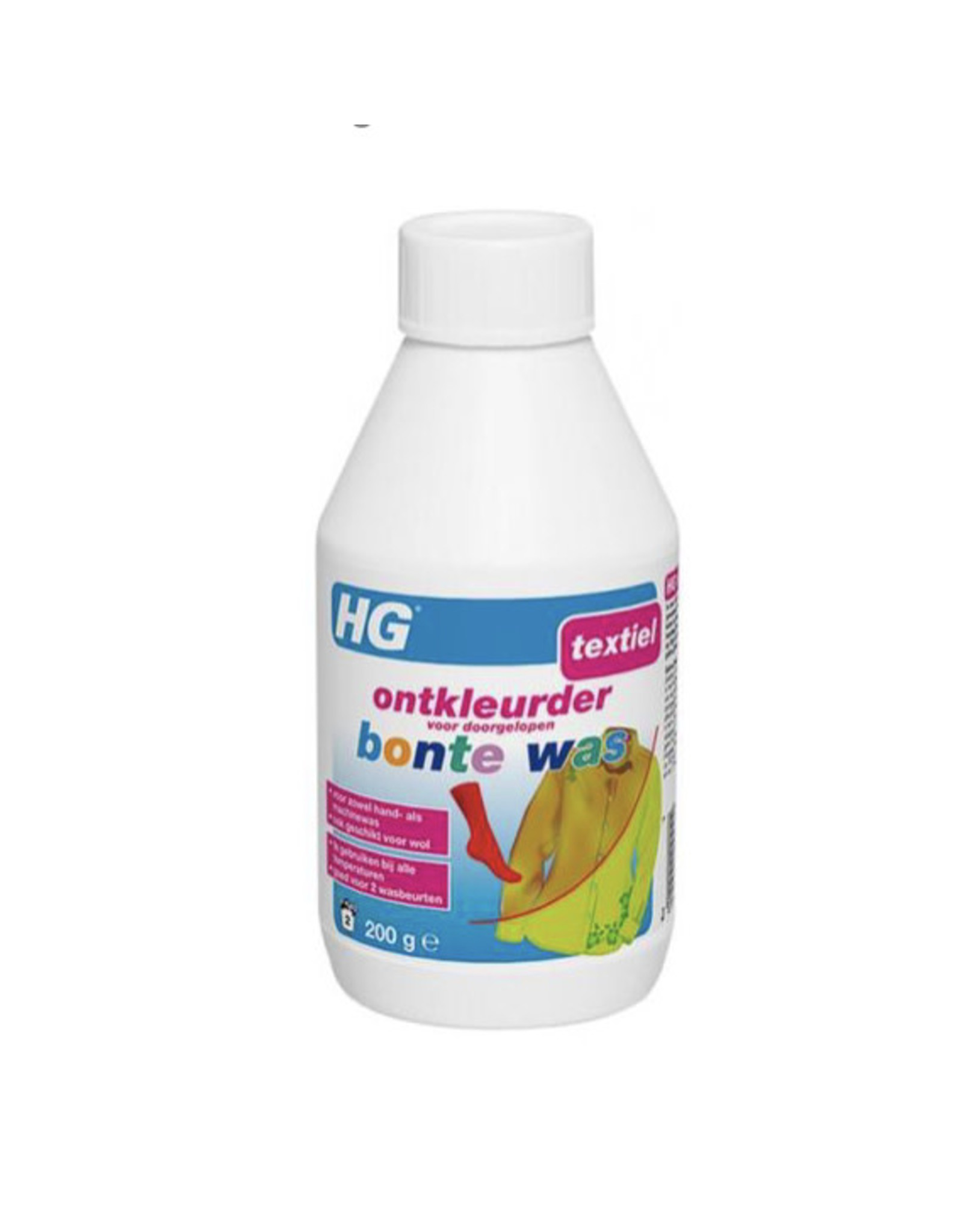 HG HG ONTKLEURDER BONTE WAS 200GR