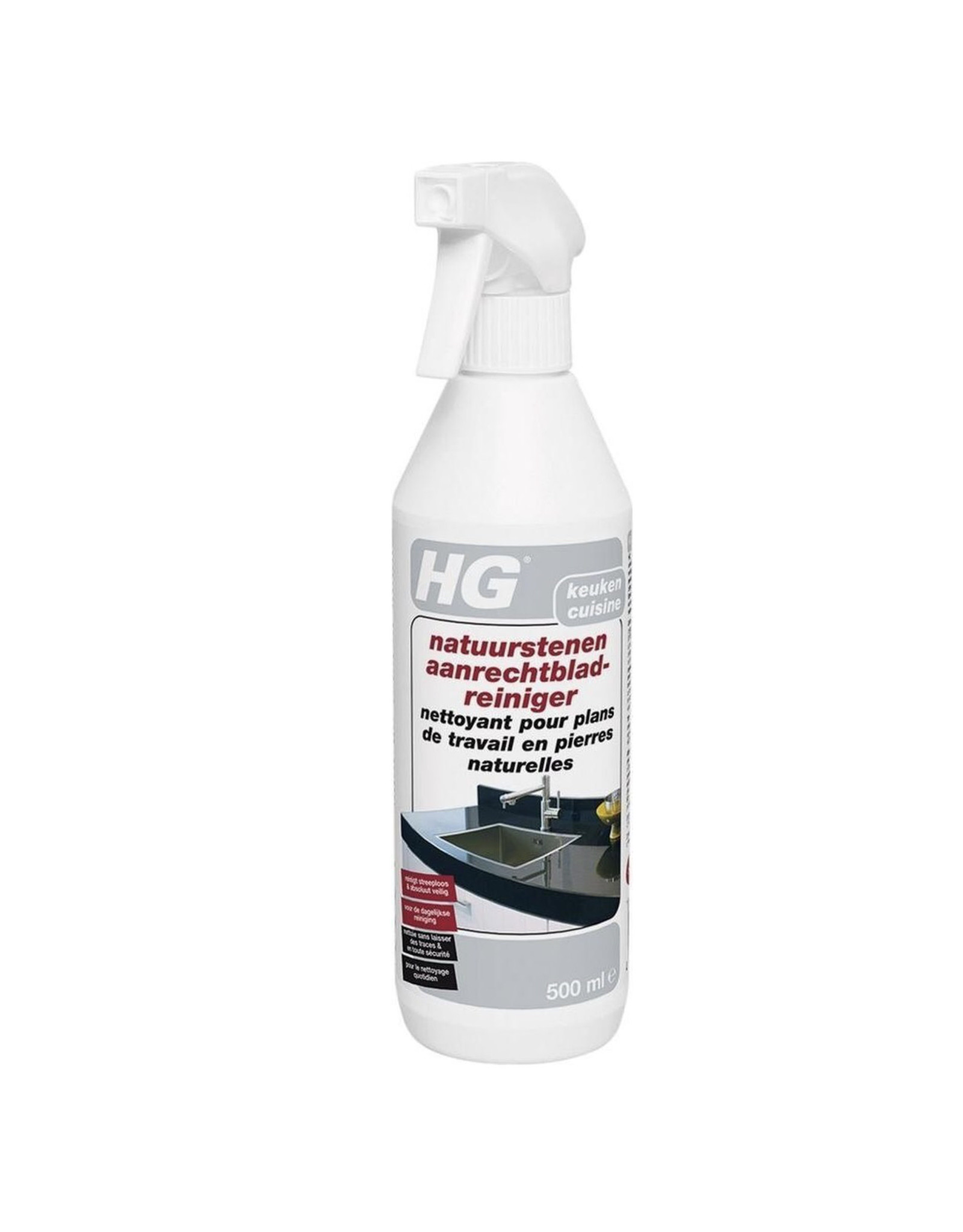 HG HG AANRECHTBLADREINIGER 500ML