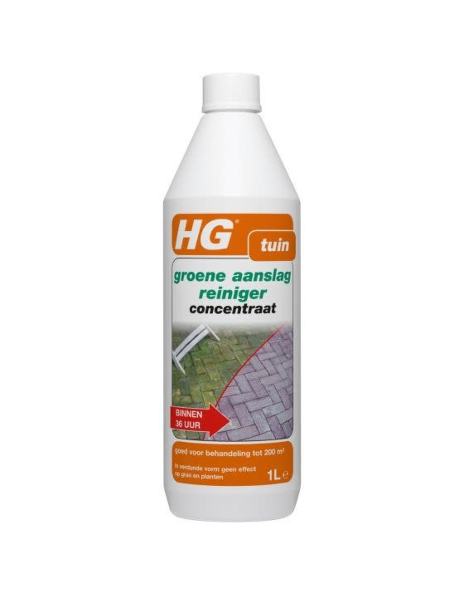 HG HG GROENE AANSLAGREINIGER 1,0L