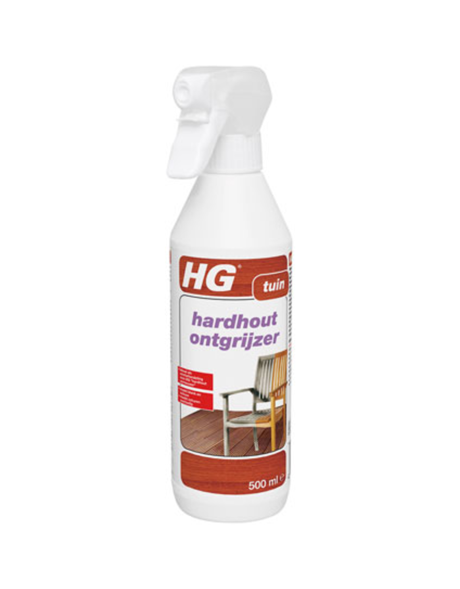 HG HG HARDHOUT ONTGRIJZER 500ML