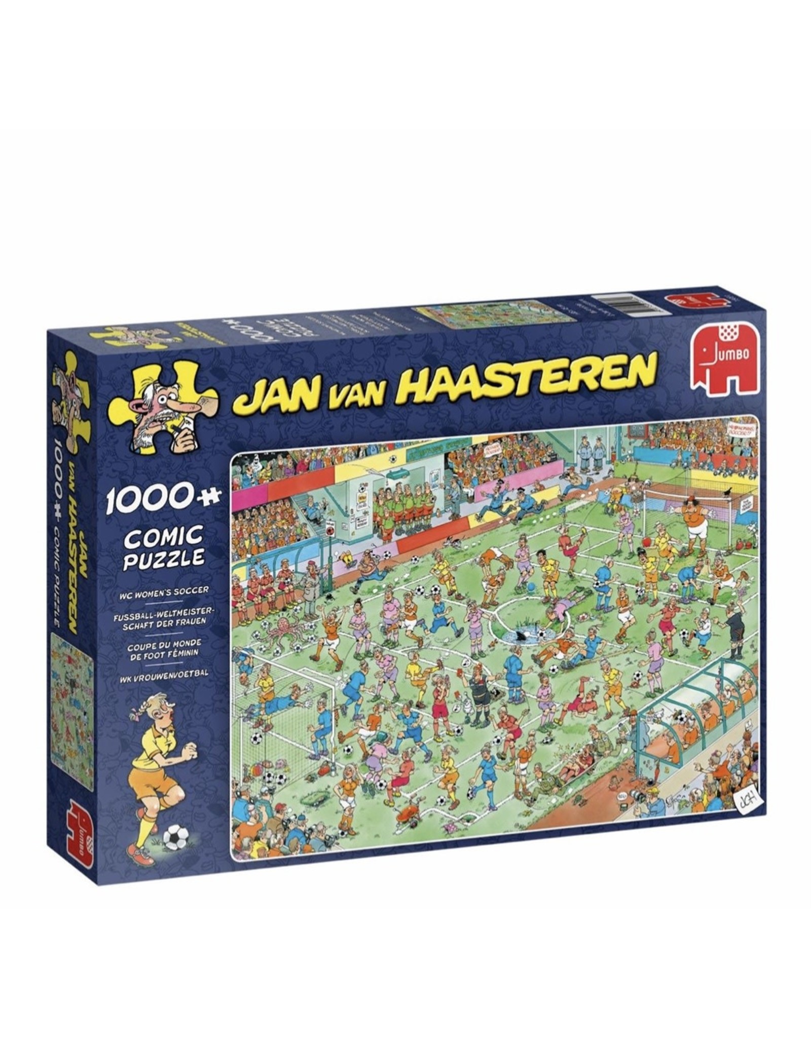 JUMBO Jan van Haasteren  Womens Soccer 1000pcs