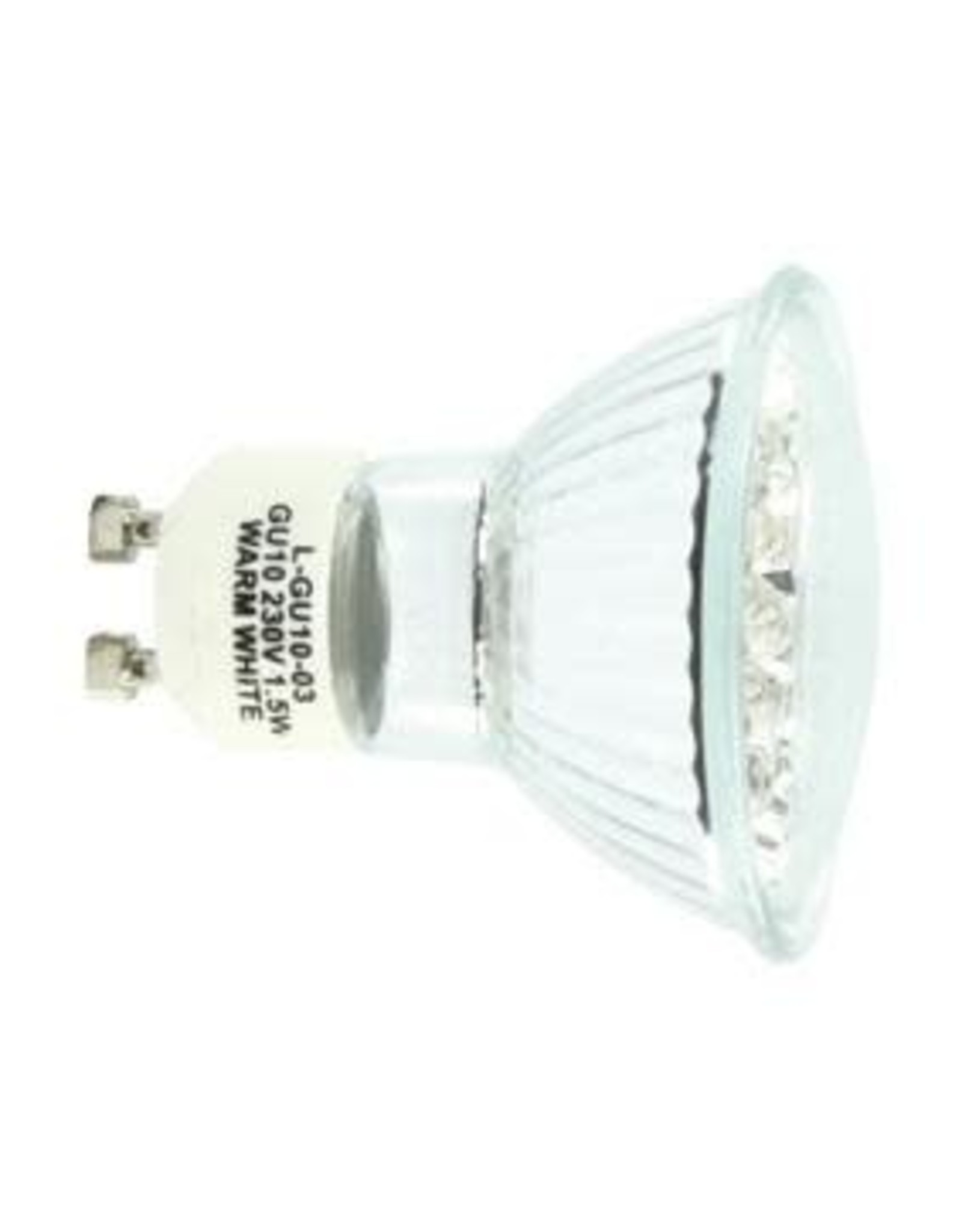 ECTRON ECTRON 21LED SPOT 1,1W/GU10 HELDER WIT