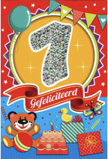 MGP CARDS Wenskaart MGP CARDS 1JAAR GEFELICITEERD MET ENVOLOP