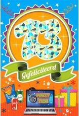 MGP CARDS Wenskaart MGP CARDS 13 gefeliciteerd met envolop