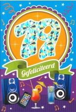 MGP CARDS Wenskaart MGP CARDS 19 gefeliciteerd met envolop