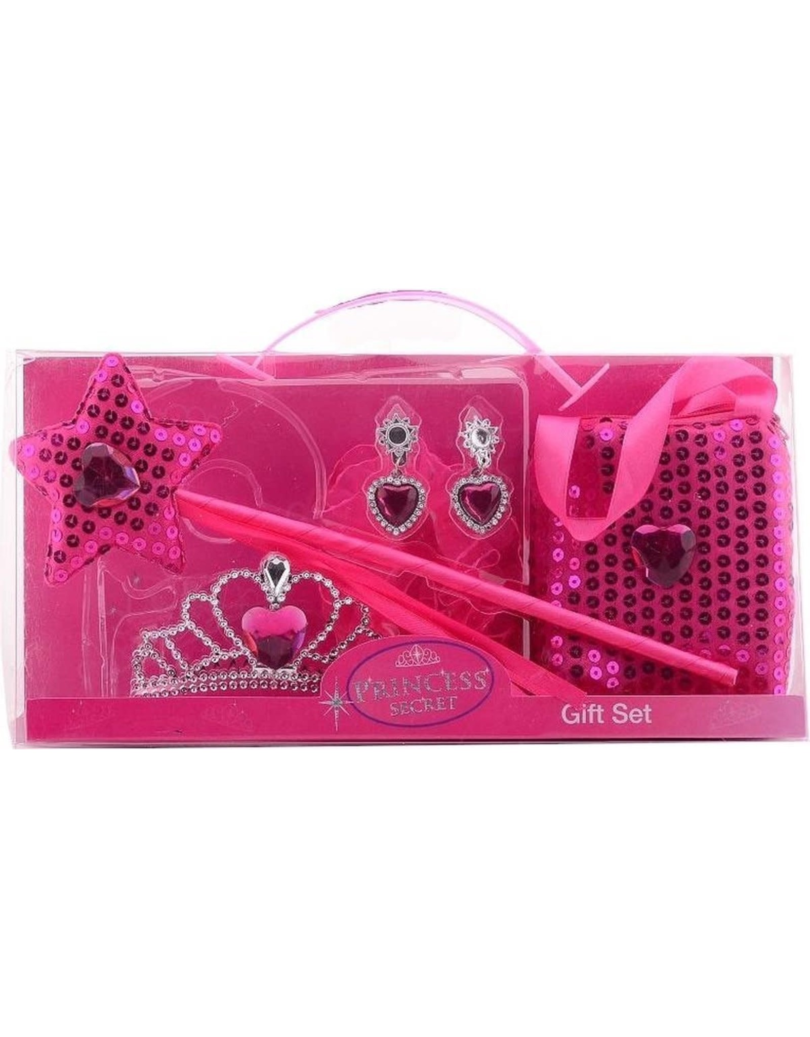 Johntoy Giftset Princess Secret Meisjes Donkerroze 5-delig