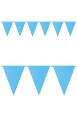 FOLAT Vlaggenlijn Effen Baby Blauw - 10mtr