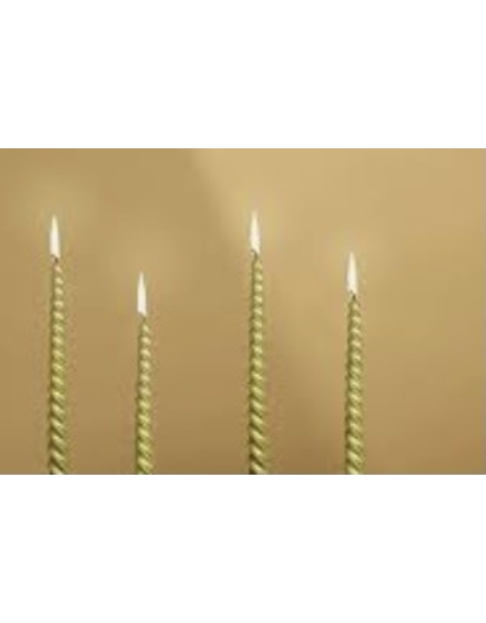 Verjaardag kaarsen goud 12 stuks -taart versieren