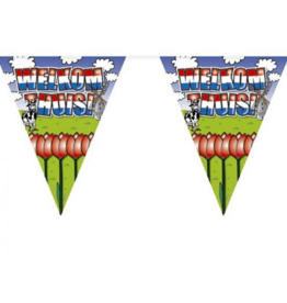 FOLAT Vlaggenlijn Welkom Thuis 10 meter