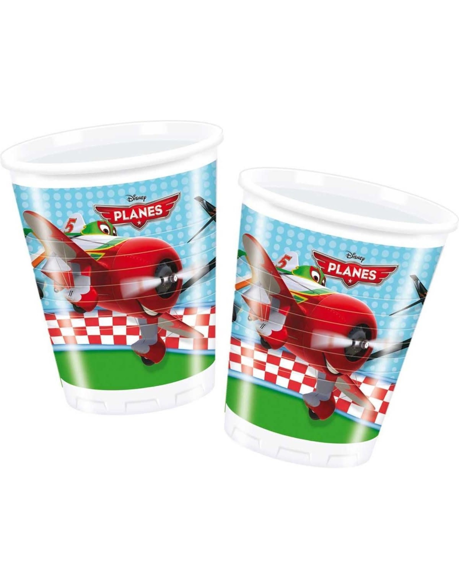 MERKLOOS Disney Bekertjes Planes 200 Ml 8 Stuks
