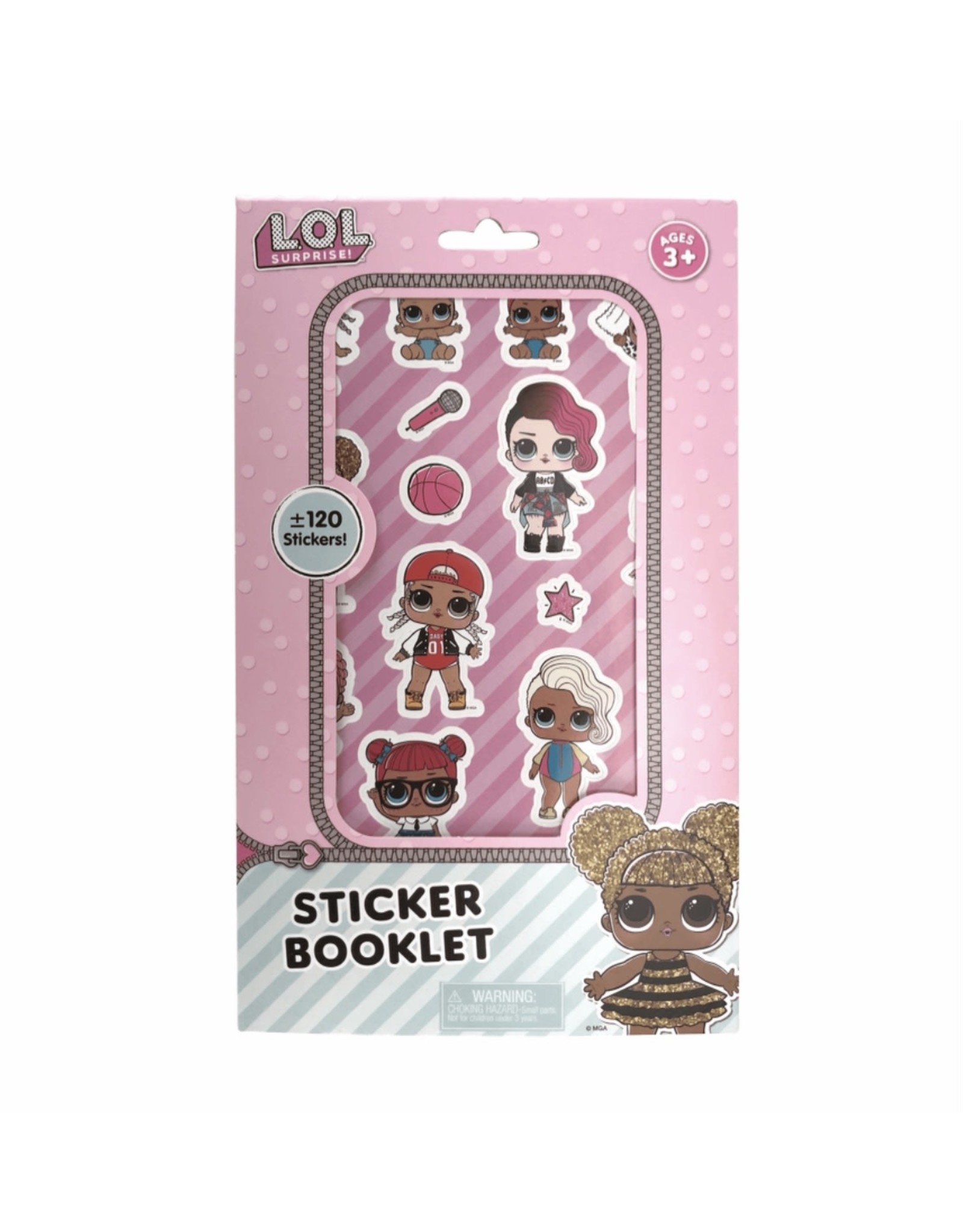 L.O.L. L.O.L/LOL SURPRISE STICKERBOEK A5