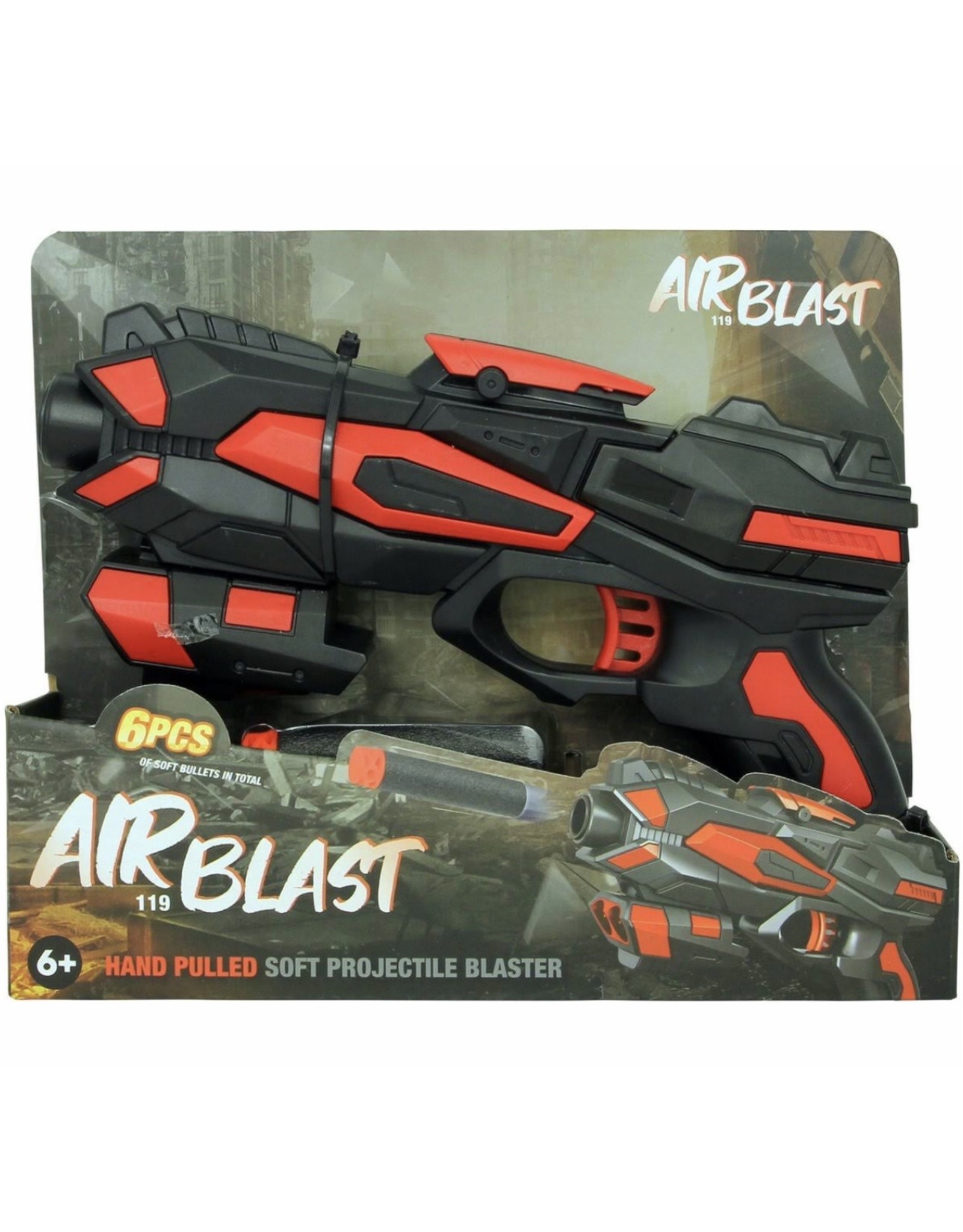 JOLLITY Jollity Works - Airblast 119 - Black and Red