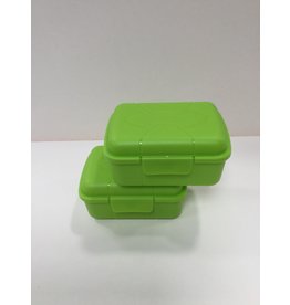 MERKLOOS Snack box set 2 stuks groen 11,5X8,5cm