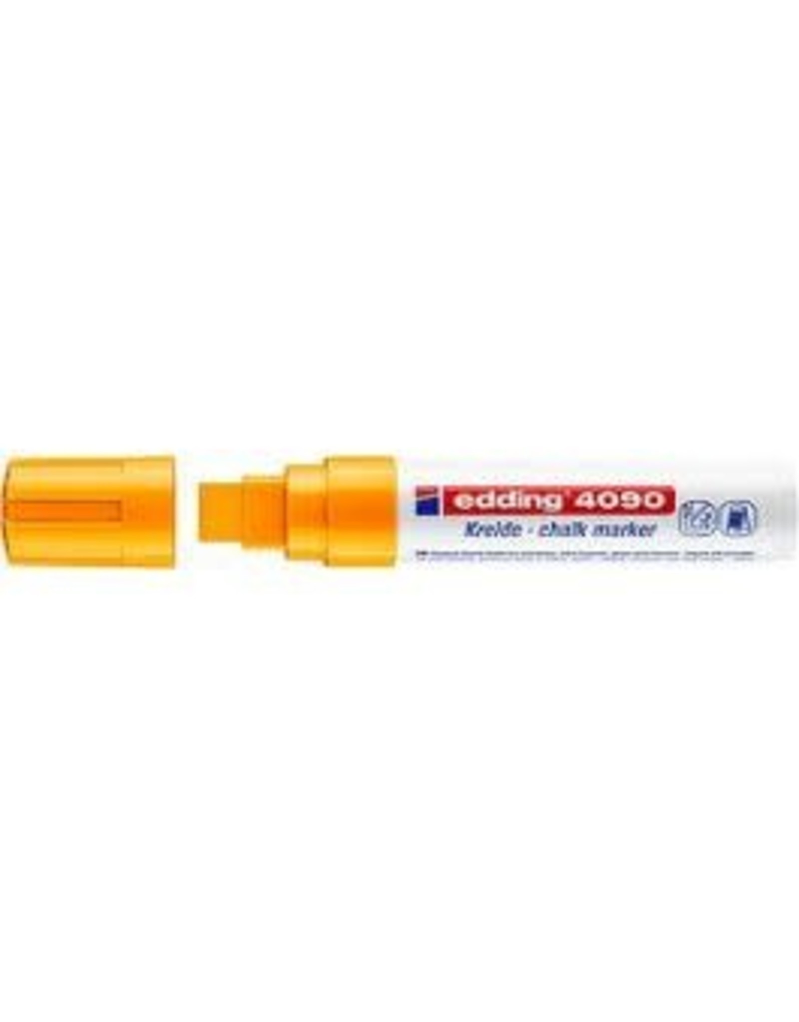 Edding 4090 krijtmarker oranje fluorescerend