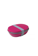 MEPAL Mepal Ellipse Duo Lunchbox/Broodtrommel - 1.4L - Pink