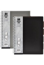 verhaak PROJECTBOEK A4 ZWART