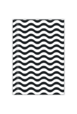 verhaak A5 SCHRIFT HARDE KAFT ZWART/WIT STREEP